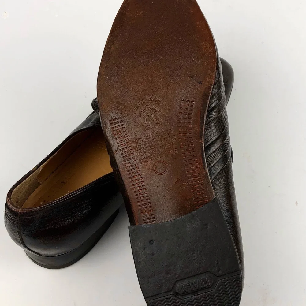 Schmid Walter Italian Hand Made Leather Loafer 10M